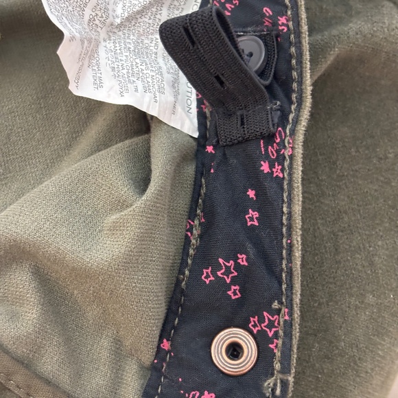 Zara Girls Mini Skirt - Olive/Army Green Size 10 - Picture 7 of 10